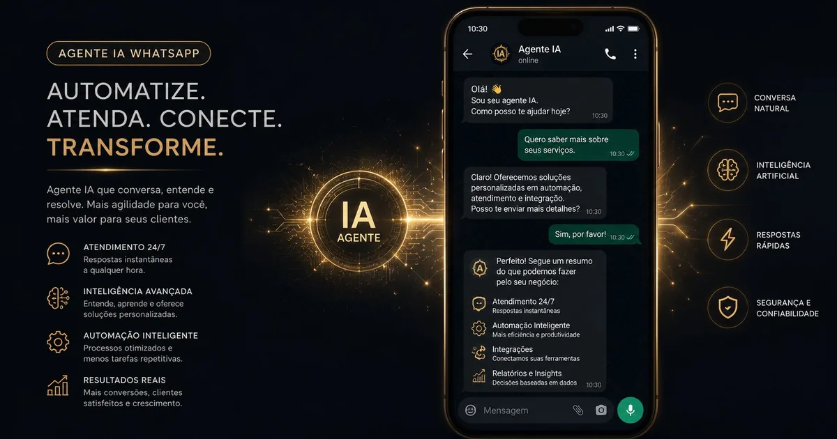 Agente de IA no WhatsApp para negócios de Balneário Camboriú — Edmar Santos